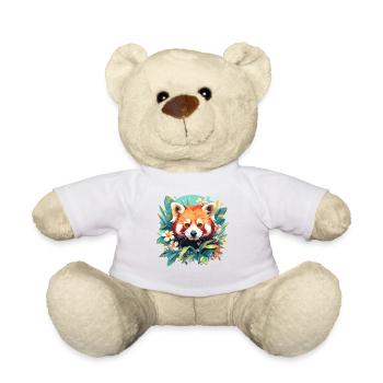 Panda roux Petits pandas Petit panda roux - Nounours - blanc - Devant