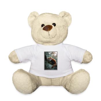 Panda roux Petits pandas Petit panda roux - Nounours - blanc - Devant