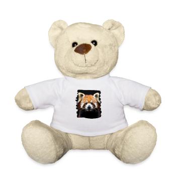 Panda roux Petits pandas Petit panda roux - Nounours - blanc - Devant