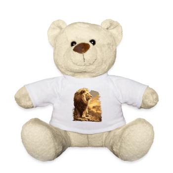 Lion Löwen Löwe - Teddy - Weiß - Vorne