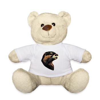 Loutre Loutre de mer Loutre Loutre Martre amour Loutre mignonne - Nounours - blanc - Devant