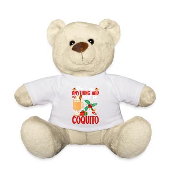 Joyeux Noël ne dit rien de mal - Nounours - blanc - Devant