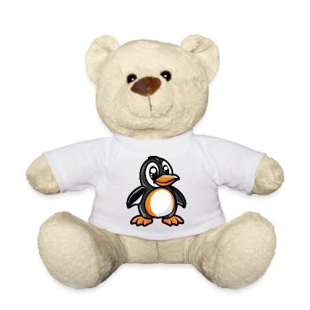Bande dessinée Pingouin - Nounours - blanc - Devant