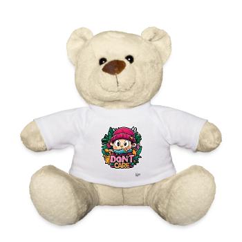 Kleiner Mann, ist mir egal - Teddy - Weiß - Vorne