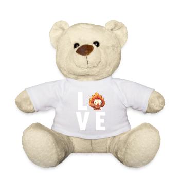 Turkey Turkeys Turkey - Teddy Bear - white - Front