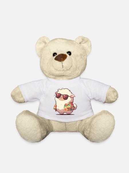 Alpaca Alpacas Alpaca - Teddy Bear - white