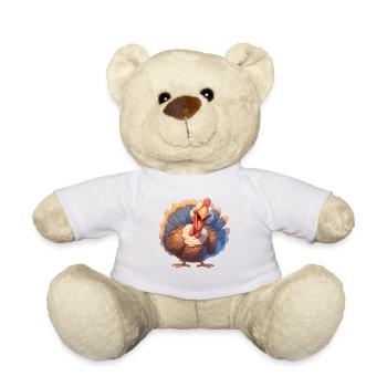 Turkey Turkeys Turkey - Teddy Bear - white - Front
