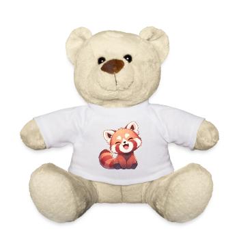 Panda roux Petits pandas Petit panda roux - Nounours - blanc - Devant