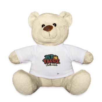 Caresser des tacos, manger des chiens - Nounours - blanc - Devant
