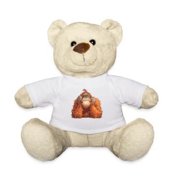 Orangs-outans Orangs-outans - Nounours - blanc - Devant