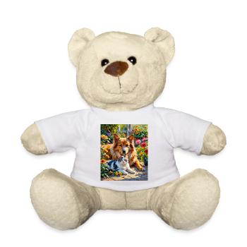 Garden Companions - Cat and Dog Garden Companions - Teddy Bear - white - Front