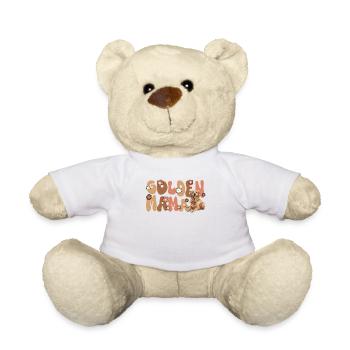 Golden Retriver Groovy Golden Mama - Nounours - blanc - Devant