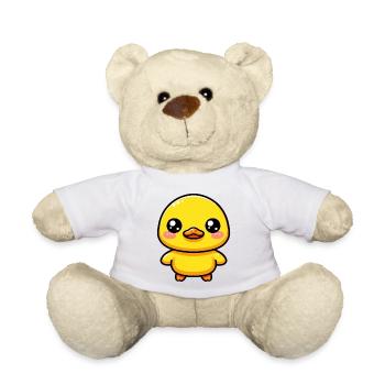Duckling Duck Duck Duck - Teddy Bear - white - Front