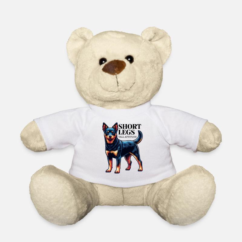Lancashire talon jambes courtes dire idée cadeau - Nounours - blanc