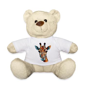 girafe - Nounours - blanc - Devant