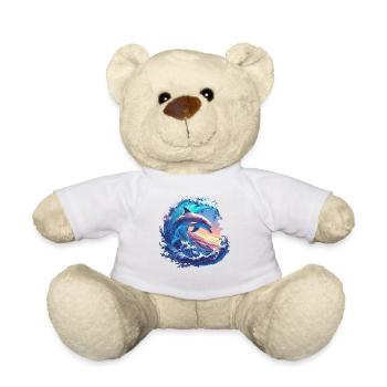Dolphin Dolphins Dolphin - Teddy Bear - white - Front