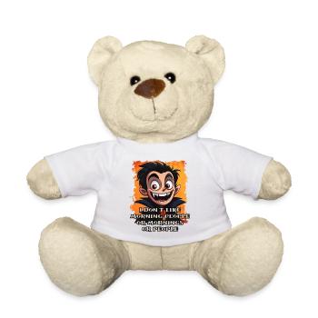 Grand vampire avec un sort - Nounours - blanc - Devant