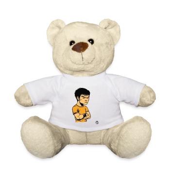 Bruce « l’offensé » Kung FU Master Lee - Nounours - blanc - Devant