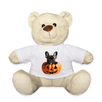 Halloween French Bulldog - Teddy Bear - white - Front