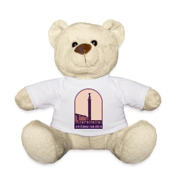 Amsterdam Marathon - Teddy Bear - white - Front