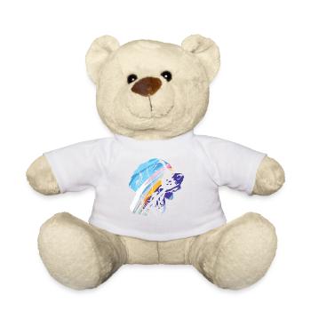 Poussez le style au niveau supérieur avec notre Cool Dog - Nounours - blanc - Devant