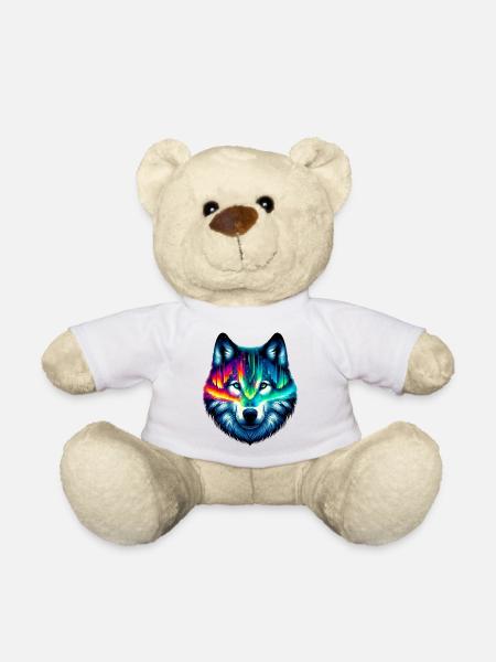 Wolf - Teddy - Weiß