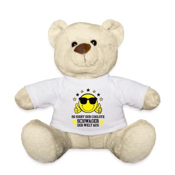 So Sieht Der Coolste Schwager Der Welt Aus - Teddy - Weiß - Vorne