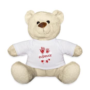 People lie, don't prove - Teddy Bear - white - Front