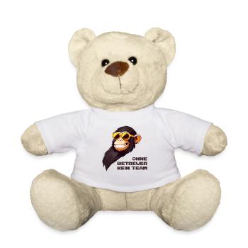 Ohne Betreuer Kein Team - Teddy - Weiß - Vorne