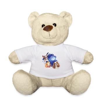 Bringen Sie Den Style Mit Unserem Cool Dog - Teddy - Weiß - Vorne