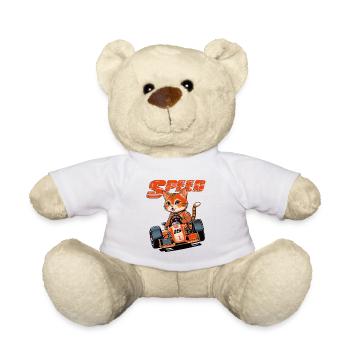 Fast Feline Racer Fast Feline - Nounours - blanc - Devant