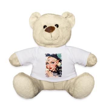 Joyeux halloween - Nounours - blanc - Devant