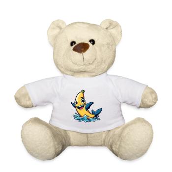 REQUIN BANANE - Nounours - blanc - Devant