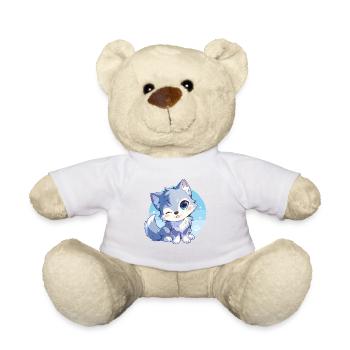 Wölfe Wolf - Teddy - Weiß - Vorne