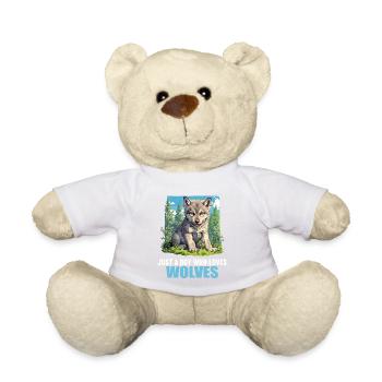 Wölfe Wolf - Teddy - Weiß - Vorne