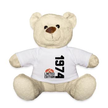 50th Anniversary 1974 Limited Edition Rugby - Teddy Bear - white - Front