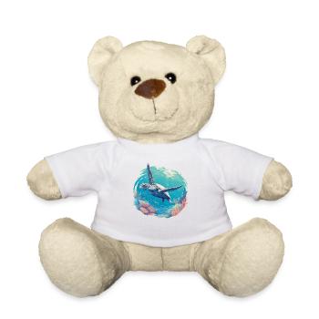 Tortue de mer Meeresschildkröten Meeresschildkröte - Nounours - blanc - Devant