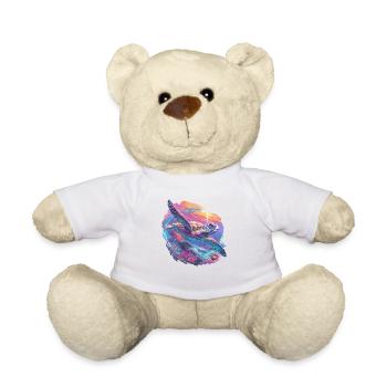 Tortue de mer Meeresschildkröten Meeresschildkröte - Nounours - blanc - Devant