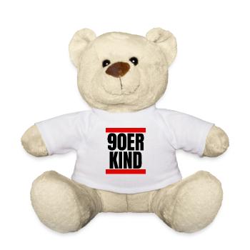 90er Kind - Teddy - Weiß - Vorne