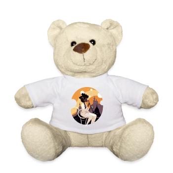 Flute Enchantress - Teddy Bear - white - Front