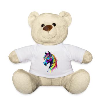Pony Riding Pony Foal Rider Ponies Riding Pony Farm - Teddy Bear - white - Front