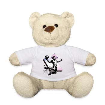 Handball Joueurs de handball - Nounours - blanc - Devant