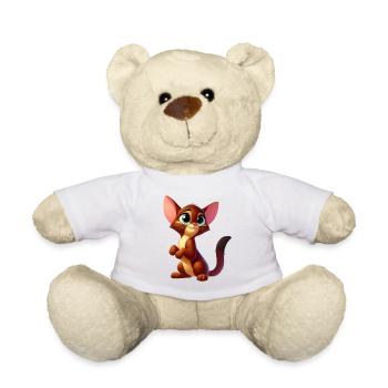 abyssin - Nounours - blanc - Devant