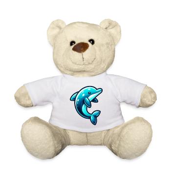 Dauphin - Nounours - blanc - Devant