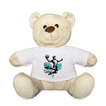 Handball Joueurs de handball - Nounours - blanc - Devant