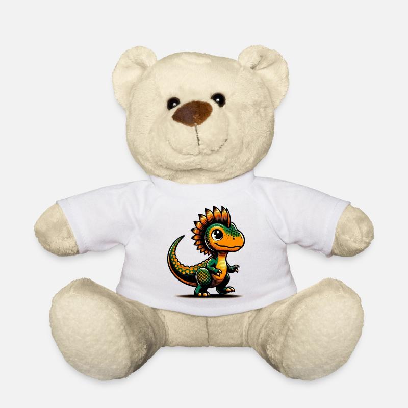 Dinosaurier - Teddy - Weiß