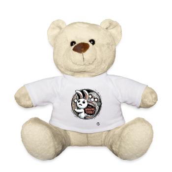 The fate of the nagging annoying complaining bunny - Teddy Bear - white - Front