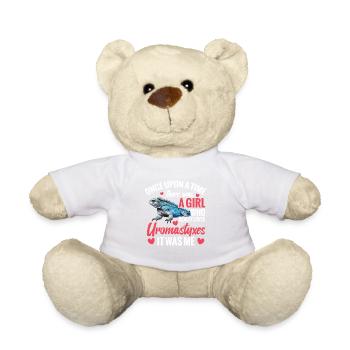 Il était une fois une fille qui aimait vraiment - Nounours - blanc - Devant