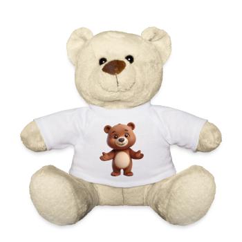 Ours 2 - Nounours - blanc - Devant