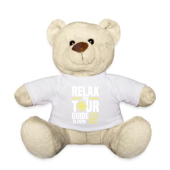 Entspannen Sie Sich, Der Reiseleiter Ist Da - Teddy - Weiß - Vorne